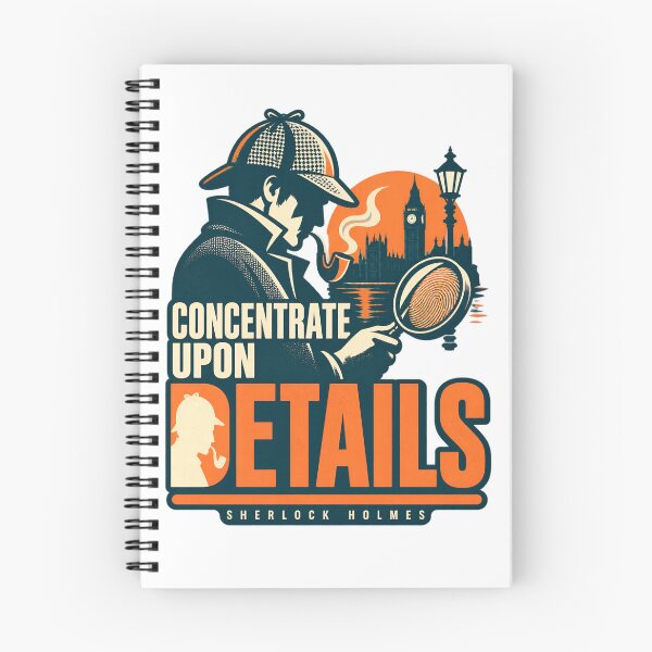 Item preview, Sherlock Holmes: Concentrate Upon Details designed and sold by Fenay Designs.