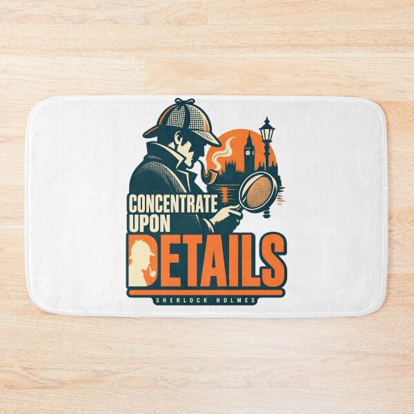 Item preview, Sherlock Holmes: Concentrate Upon Details designed and sold by Fenay Designs.