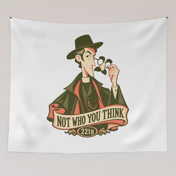 Item preview, Sherlock Holmes: Not Who You Think at 221B designed and sold by Fenay Designs.