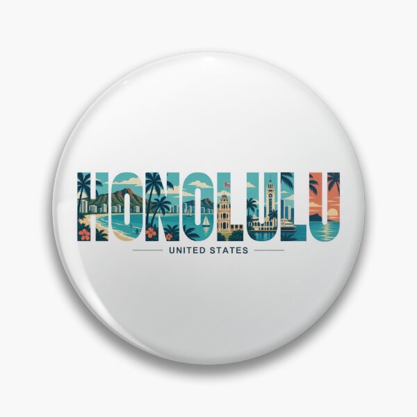 Item preview, honolulu - usa designed and sold by zzinthestore.