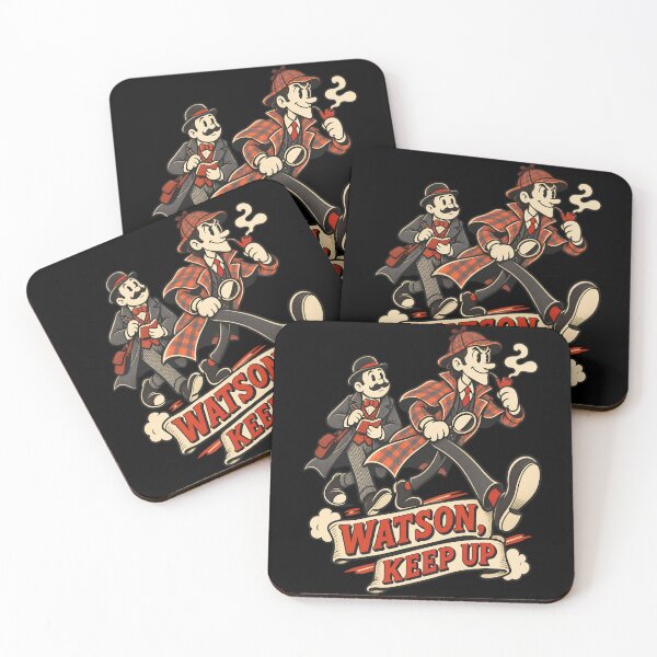 Item preview, Sherlock Holmes and Watson: Keep Up! designed and sold by Fenay Designs.