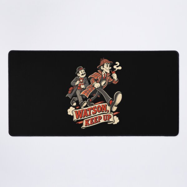 Item preview, Sherlock Holmes and Watson: Keep Up! designed and sold by Fenay Designs.