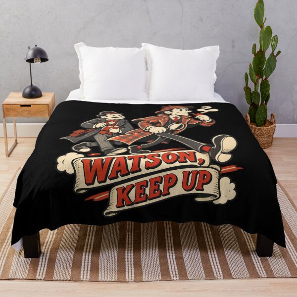 Item preview, Sherlock Holmes and Watson: Keep Up! designed and sold by Fenay Designs.