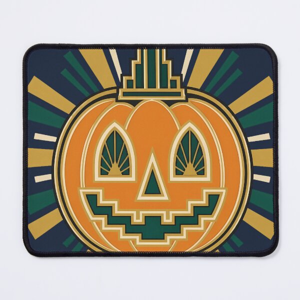 Item preview, Art Deco Jack-o'-Lantern Halloween Pumpkin designed and sold by Fun2Fentastic.