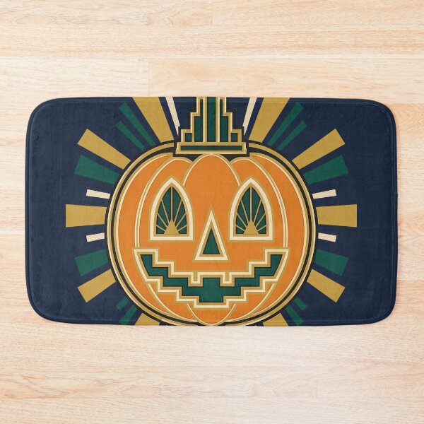 Item preview, Art Deco Jack-o'-Lantern Halloween Pumpkin designed and sold by Fun2Fentastic.
