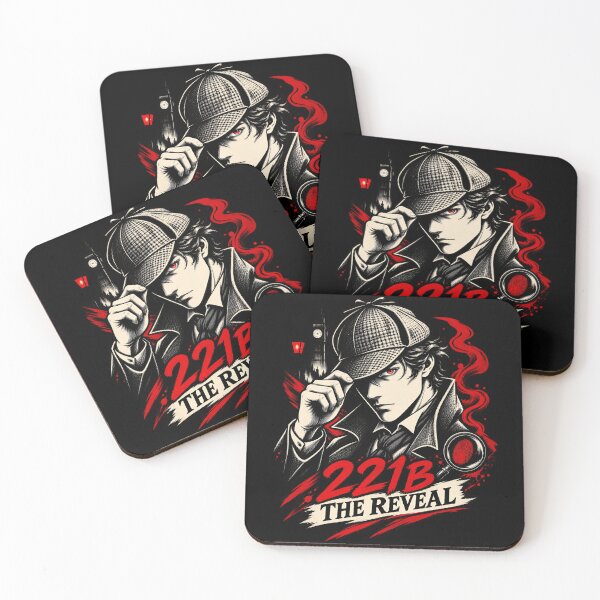 Item preview, Sherlock Holmes: 221B The Reveal in Red designed and sold by Fenay Designs.