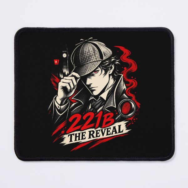 Item preview, Sherlock Holmes: 221B The Reveal in Red designed and sold by Fenay Designs.