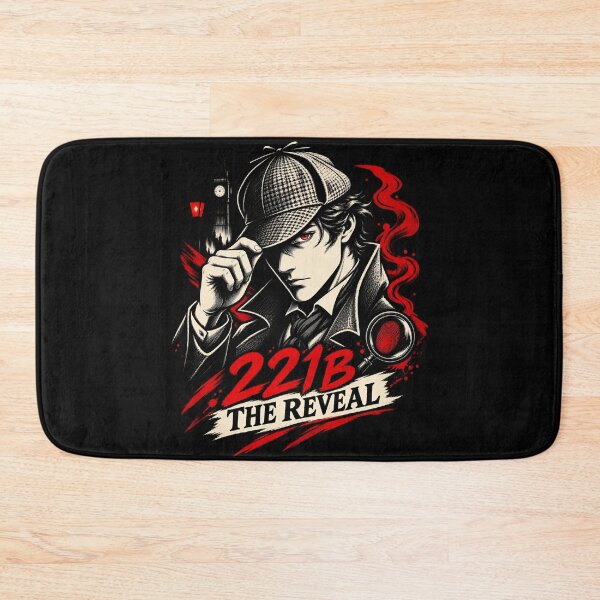 Item preview, Sherlock Holmes: 221B The Reveal in Red designed and sold by Fenay Designs.