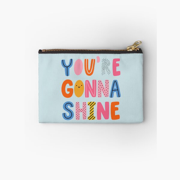 Item preview, You're Gonna Shine Motivational Quote Cute Colorful Typography designed and sold by NosandEdgy.