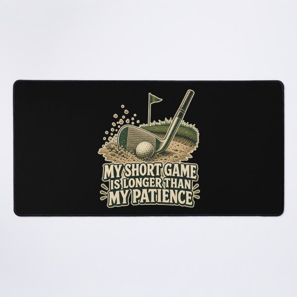 Item preview, My Short Game Is Longer Than My Patience Shirt, Funny Golf T-Shirt, Golfer Humor Tee, Funny Golf Gift Shirt, Vintage Golf Graphic designed and sold by TshirtsLabs.