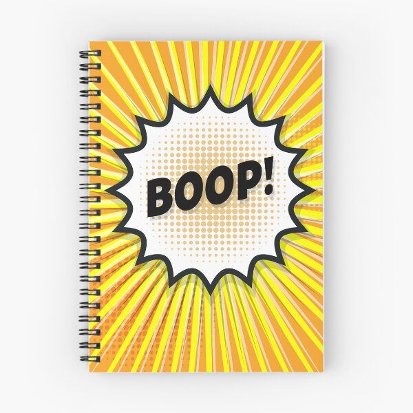Item preview, BOOP Comic Burst Yellow Poster designed and sold by studio838.