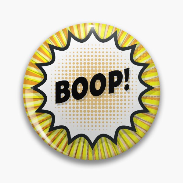 Item preview, BOOP Comic Burst Yellow Poster designed and sold by studio838.
