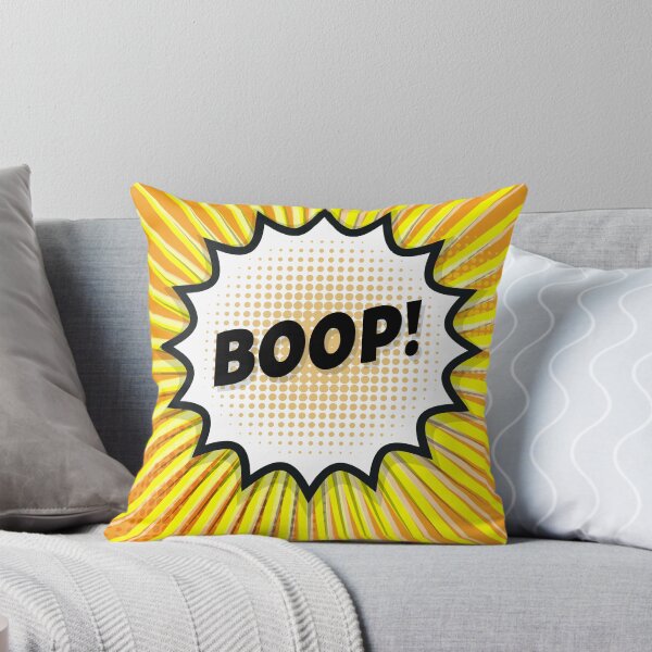 Item preview, BOOP Comic Burst Yellow Poster designed and sold by studio838.