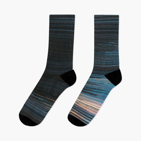 Item preview, Midnight Signal – Abstract Scanline Glitch designed and sold by AlfiB.