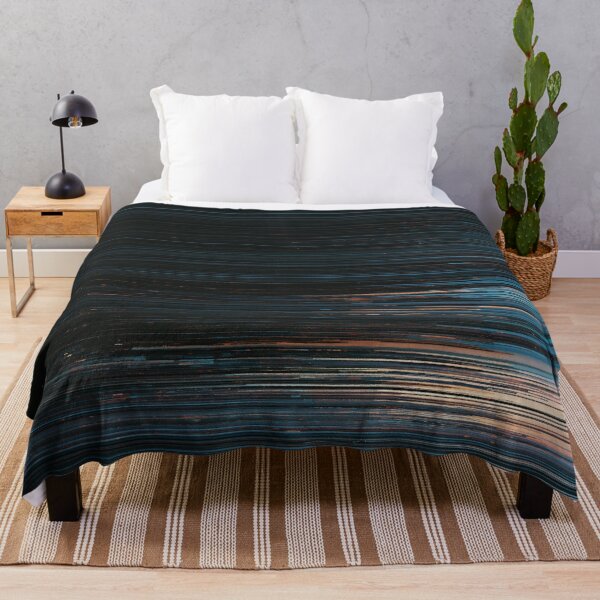 Item preview, Midnight Signal – Abstract Scanline Glitch designed and sold by AlfiB.