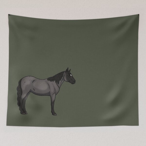 Item preview, Blue Roan Andravida  designed and sold by Old Water Cryptid .