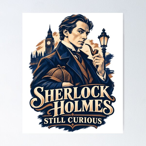 Item preview, Sherlock Holmes: Still Curious in London designed and sold by Fenay Designs.