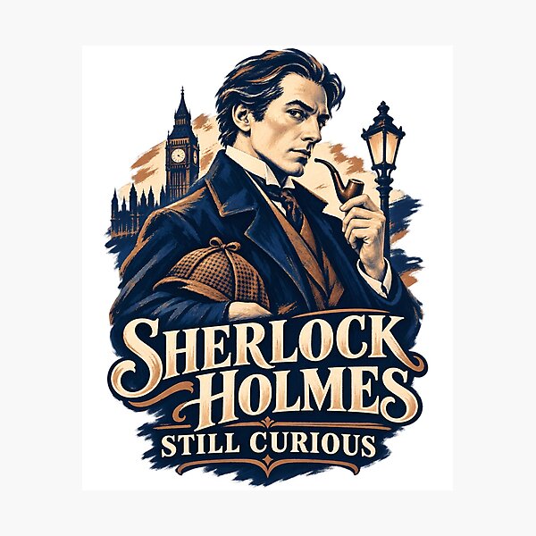 Item preview, Sherlock Holmes: Still Curious in London designed and sold by Fenay Designs.