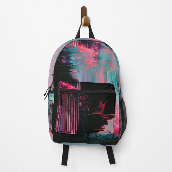 Item preview, Digital Tide – Neon Glitch Seascape designed and sold by AlfiB.