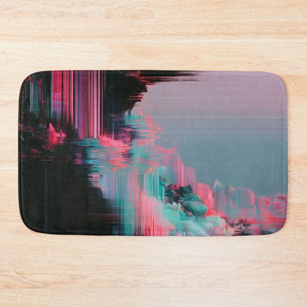 Item preview, Digital Tide – Neon Glitch Seascape designed and sold by AlfiB.