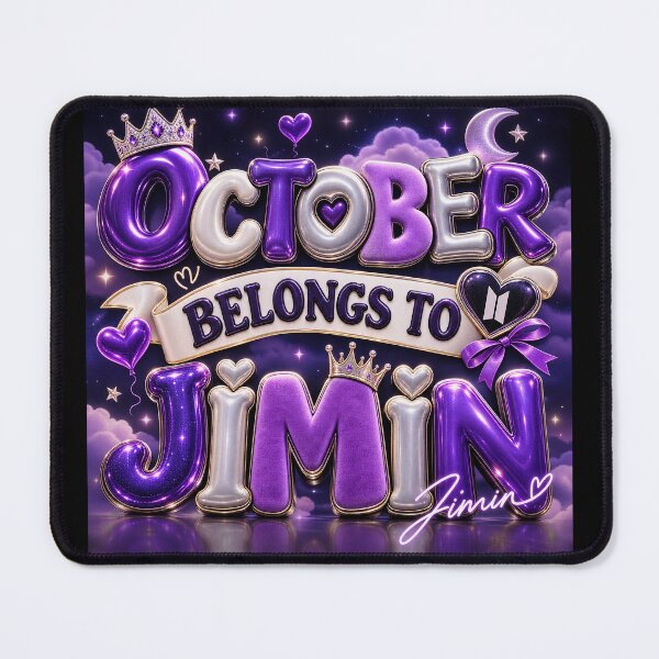 Item preview, OCTOBER BELONGS TO JIMIN – Jimin Birthday, Jimtober BTS ARMY Design designed and sold by ManggaeJM.