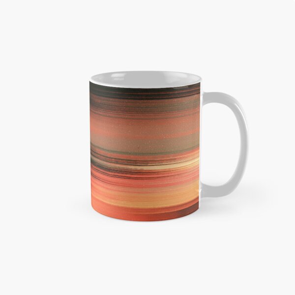 Item preview, Burnt Horizon – Abstract Glitch Lines designed and sold by AlfiB.