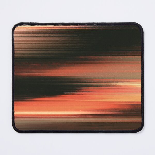 Item preview, Burnt Horizon – Abstract Glitch Lines designed and sold by AlfiB.