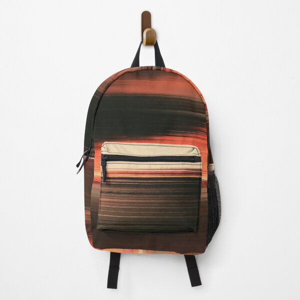 Item preview, Burnt Horizon – Abstract Glitch Lines designed and sold by AlfiB.