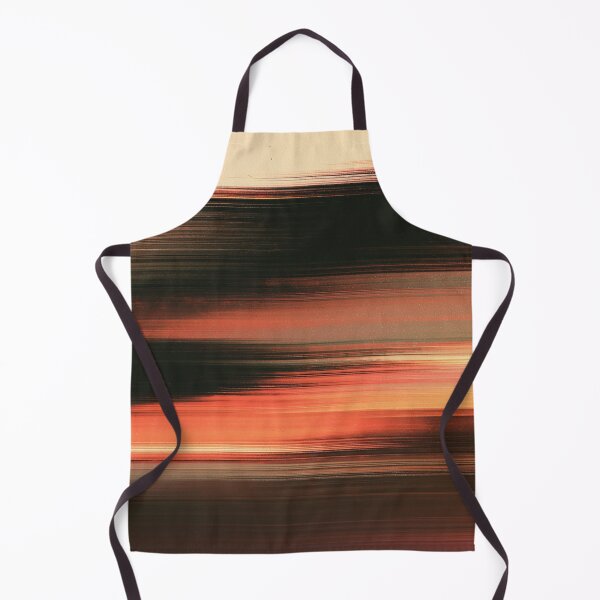 Item preview, Burnt Horizon – Abstract Glitch Lines designed and sold by AlfiB.