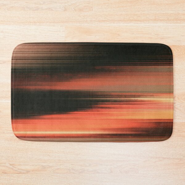 Item preview, Burnt Horizon – Abstract Glitch Lines designed and sold by AlfiB.