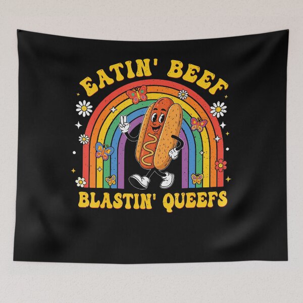 Item preview, Eatin' Beef Blastin' Queefs Funny Inappropriate designed and sold by Alzasshop.