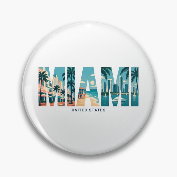 Item preview, miami - usa designed and sold by zzinthestore.