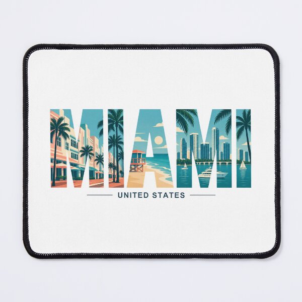 Item preview, miami - usa designed and sold by zzinthestore.