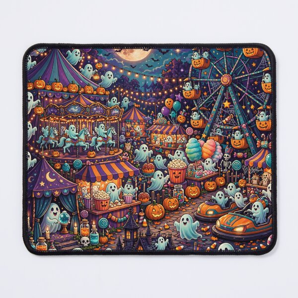 Item preview, Haunted Carnival Halloween Night designed and sold by LunaAdventurer.