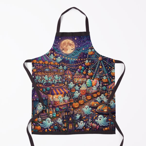 Item preview, Haunted Carnival Halloween Night designed and sold by LunaAdventurer.