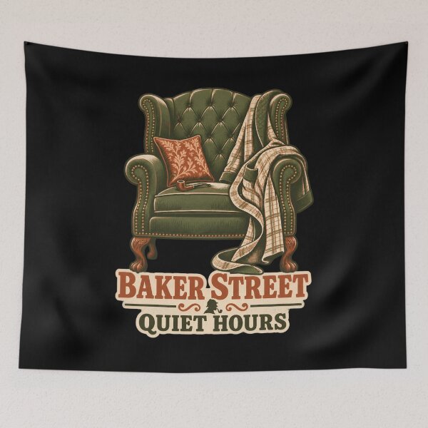 Artikelvorschau, Sherlock Holmes: Ruhezeiten in der Baker Street entworfen und verkauft von Fenay Designs.
