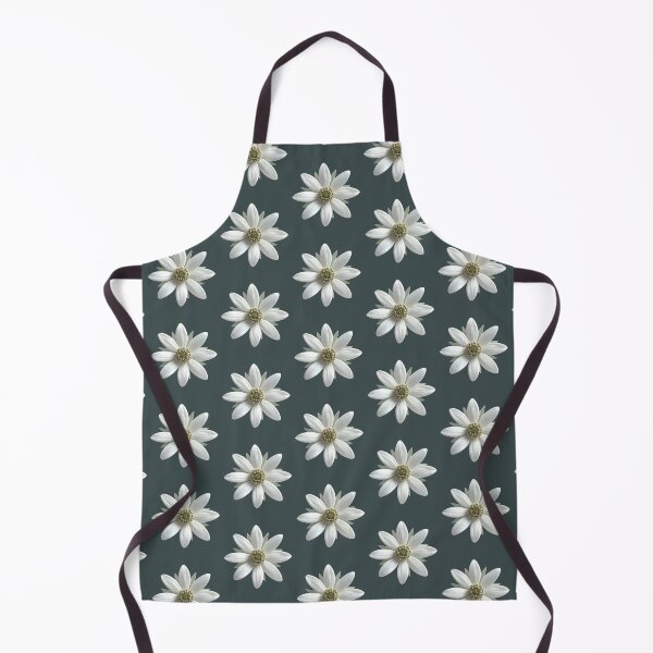 Item preview, Minimalist Graphite Sage Daisy Flower Floral Pattern designed and sold by ​Jyoti Digital Artist.