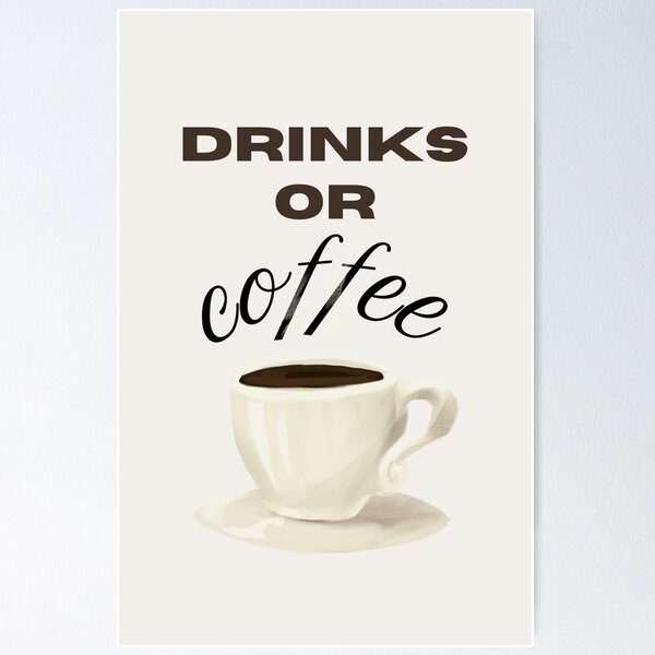 Item preview, coffee designed and sold by vanillalilac.