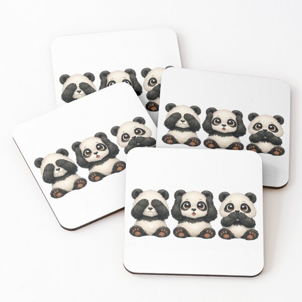 Item preview, Pandas: Three Wise Ones Collection  designed and sold by EscapeArtist13.