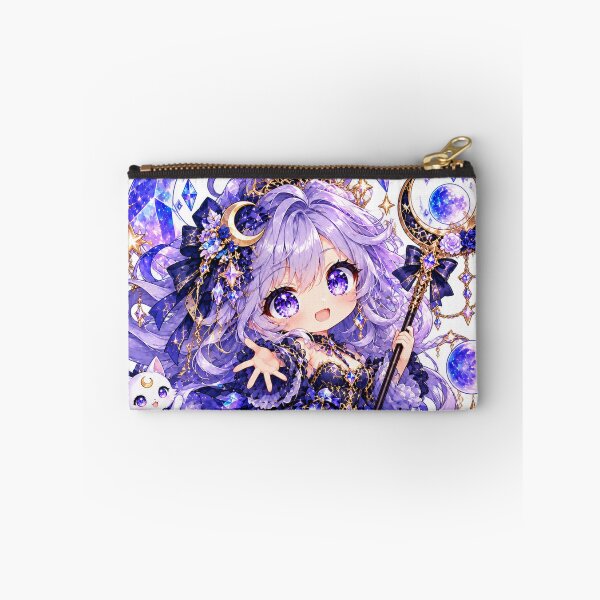 Item preview, Moonlight Crystal Princess – Magical Chibi Celestial Girl designed and sold by Kubbykat.