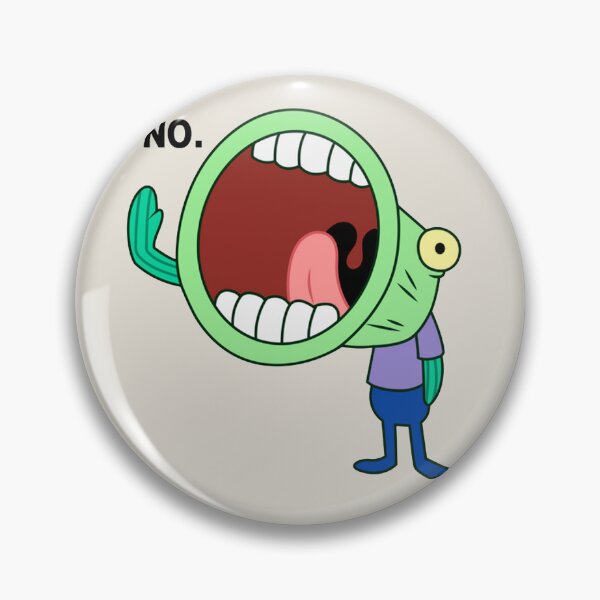 Item preview, SpongeBob Hoopla Fish Screaming NO!  designed and sold by jaxmorton963.