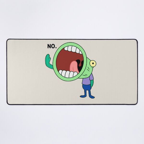 Item preview, SpongeBob Hoopla Fish Screaming NO! designed and sold by jaxmorton963.