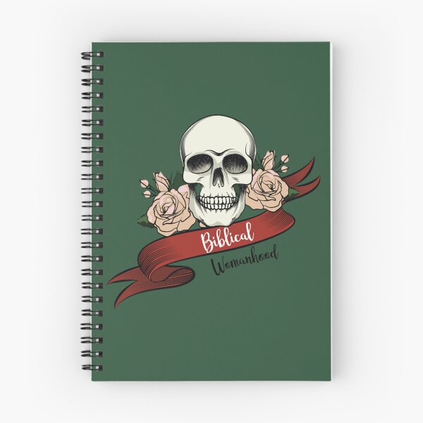 Item preview, Biblical Womanhood with a Skull and Flowers. Gift for Her Relaxed Fit  designed and sold by ONTCdesign.