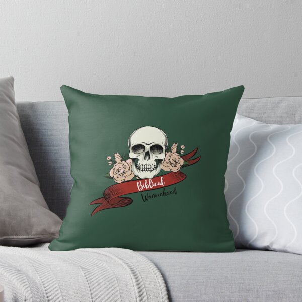 Item preview, Biblical Womanhood with a Skull and Flowers. Gift for Her Relaxed Fit  designed and sold by ONTCdesign.