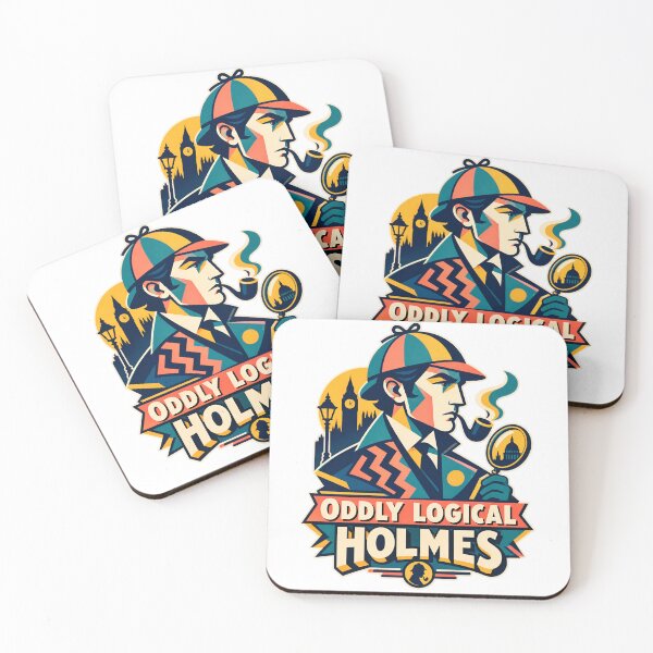 Item preview, Sherlock Holmes: Oddly Logical Pop Portrait designed and sold by Fenay Designs.