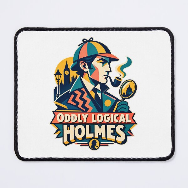 Item preview, Sherlock Holmes: Oddly Logical Pop Portrait designed and sold by Fenay Designs.