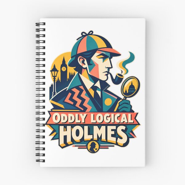Item preview, Sherlock Holmes: Oddly Logical Pop Portrait designed and sold by Fenay Designs.