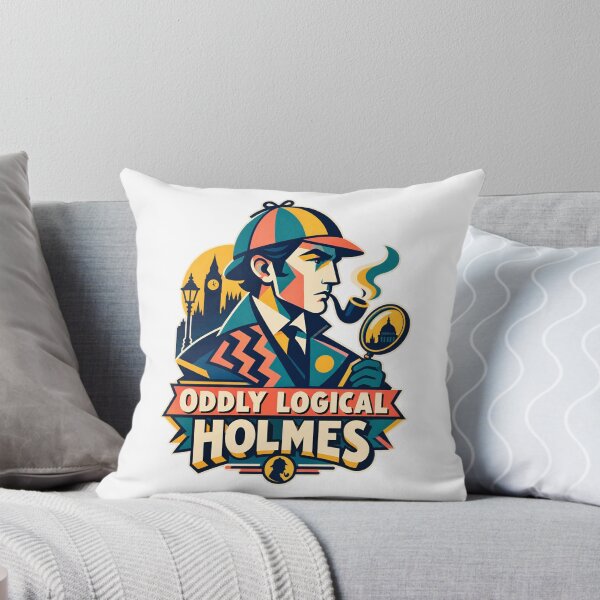 Item preview, Sherlock Holmes: Oddly Logical Pop Portrait designed and sold by Fenay Designs.