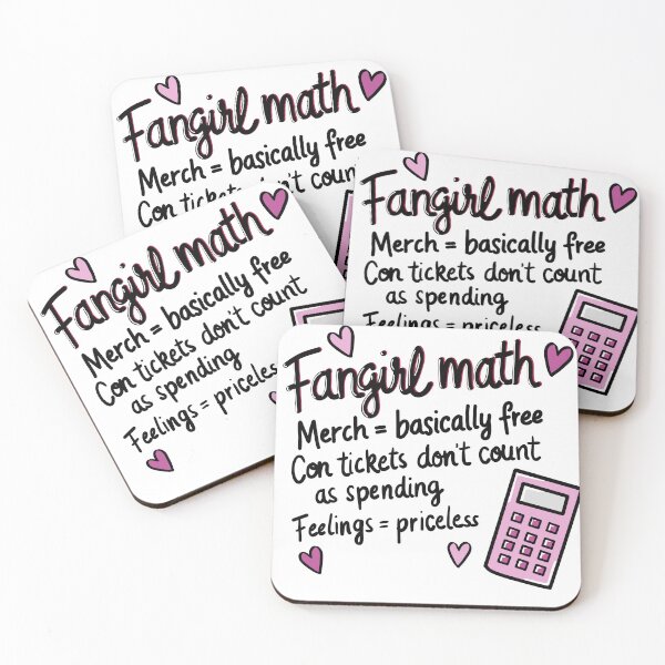 Item preview, Fangirl Math designed and sold by TineHunterArt.