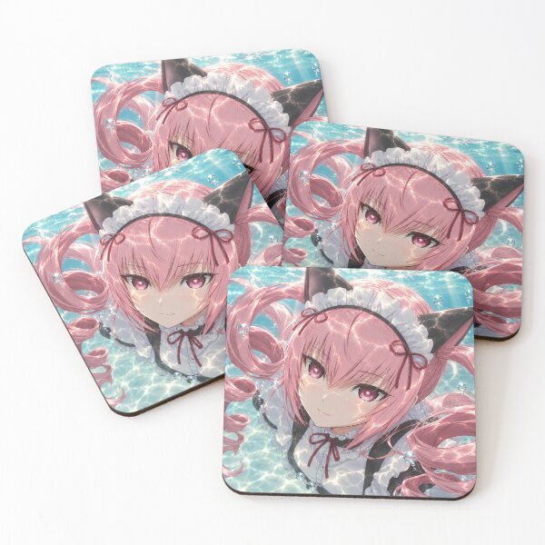 Item preview, Faris Nyannyan – Feline reflections of azure designed and sold by Pixel Sakura Gallery.
